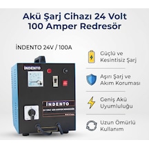 Akü Şarj Cihazı 24 Volt 100 Amper Redresör