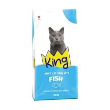 King Balıklı Yetişkin Kedi Maması 15kg