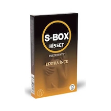 S-box Ekstra İnce Prezervatif 12'li - C-5137