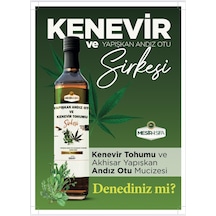 Kenevir Ve Yapışkan Andız Otu Sirkesi 500ml