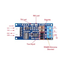 Alkatronik-Ttl To Rs485 Modül Otomatik Flow Kontrol Hardware Automatic Flow