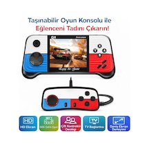 G9 Taşınabilir Oyun Konsolu 666 Oyun Dahili Tv Bağlantılı Çift Kontrolcülü Hd Ekranlı