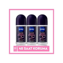 Nivea Pearl&Beauty Fine Fragrance 48H Kadın Roll-On Deodorant 3 x 50 ML