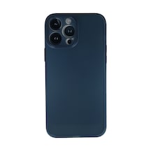 Apple iPhone  Uyumlu,  13 Pro Kılıf Pp Ultra İnce Kapak - Mavi