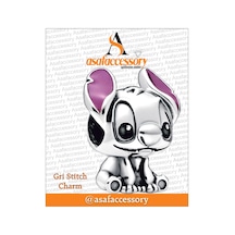Stitch Charm Gümüş Kaplama