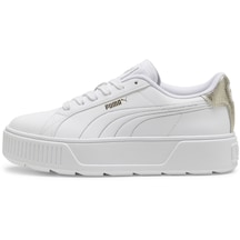 Puma Karmen Metallic Shine Günlük Spor Ayakkabı 39509901-beyaz-gümüş-altın