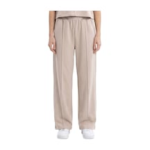 Cottonill Premium - Sway Collection Vizon Modal Nervür Dikiş Detaylı Kadın Pantolon Eşofman Altı