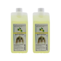 Çanakkale Kolonyaları 80 Derece Limon Kolonyası Korumalı Kapak - Yeni Model 2 x 1 L