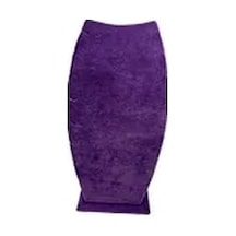 Yerli Üretim Dubai Model Süet Kumaş Mor Renk 18/9 Cm Kolye -zincir Ayaklı Stand Çok Renkli