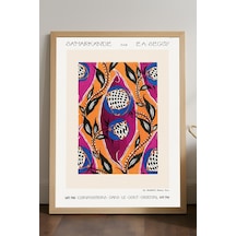 Semerkand Doğal Ahşap Çerçeveli Poster, Dekoratif Sanatsal Duvar Tablosu