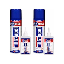 MİTREAPEL HIZLI YAPIŞTIRICI AC500 500ML + CA130  2 adet fiyatıdır