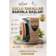 Peri Poll Sakal Bakım Serumu 50 Ml + Elsa Sakal Fırçası Hediyeli