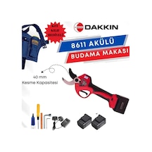 Dk 8611 40mm 21v 4ahx2ad 8sa 1.3kg Kablosuz Akülü Budama Makası