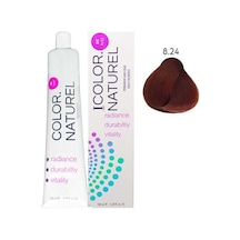 Color Naturel 8.24 Boya Açık Işıltılı Kahve 100 Ml