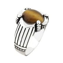 Taja Erkek Yüzük Gümüş 925 Modern Tasarım 45901