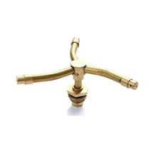 Trendooze 1/2 Bakır 360 Otomatik Dönen Çim Yağmurlama Başlığı - Bahçe Ve Tarım İçin Diğer