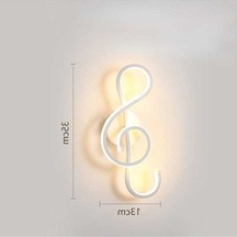 Novahub Yatak Odası Arka Plan Lambası, Led, Beyaz, Modern, Basit, Çocuk Odası, Başucu, Koridor, Oturma Odası Beyaz