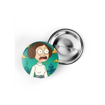 Leia Organa - 44 Mm İğneli Çanta Rozeti - 5 Adet Diğer