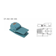 Cntd Cfs-402 Döküm Pedal Switch