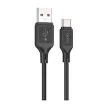 Hoco X90 Usb To Type-c 3a Silikon Hızlı Şarj Ve Data Kablosu
