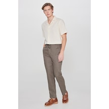 Lee %100 Keten Regular Fit Cepli Erkek Pantolon L2610018801 Haki