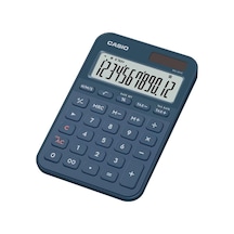 Casio Ms-20yc-ny 12 Hane Lacivert Masa Üstü Hesap Makinesi Beyaz