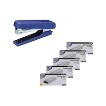 Temat Zımba Makinesi 24/6 Mavi 7000 + 5 Adet Tel