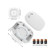 Sones 1145 İnsan Vücudu İndüksiyon Tavan Lambası Kablosuz Kurulum Pil Tavan Lambası Beyaz Kabuk Sıcak Işık Diğer