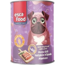 Esca Food Kuzu Etli Yetişkin Köpek Konserve Maması 415gr