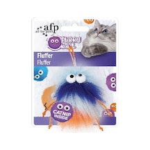 Afp Furry Ball - Tüylü Renkli Fare Oyuncak Turuncu
