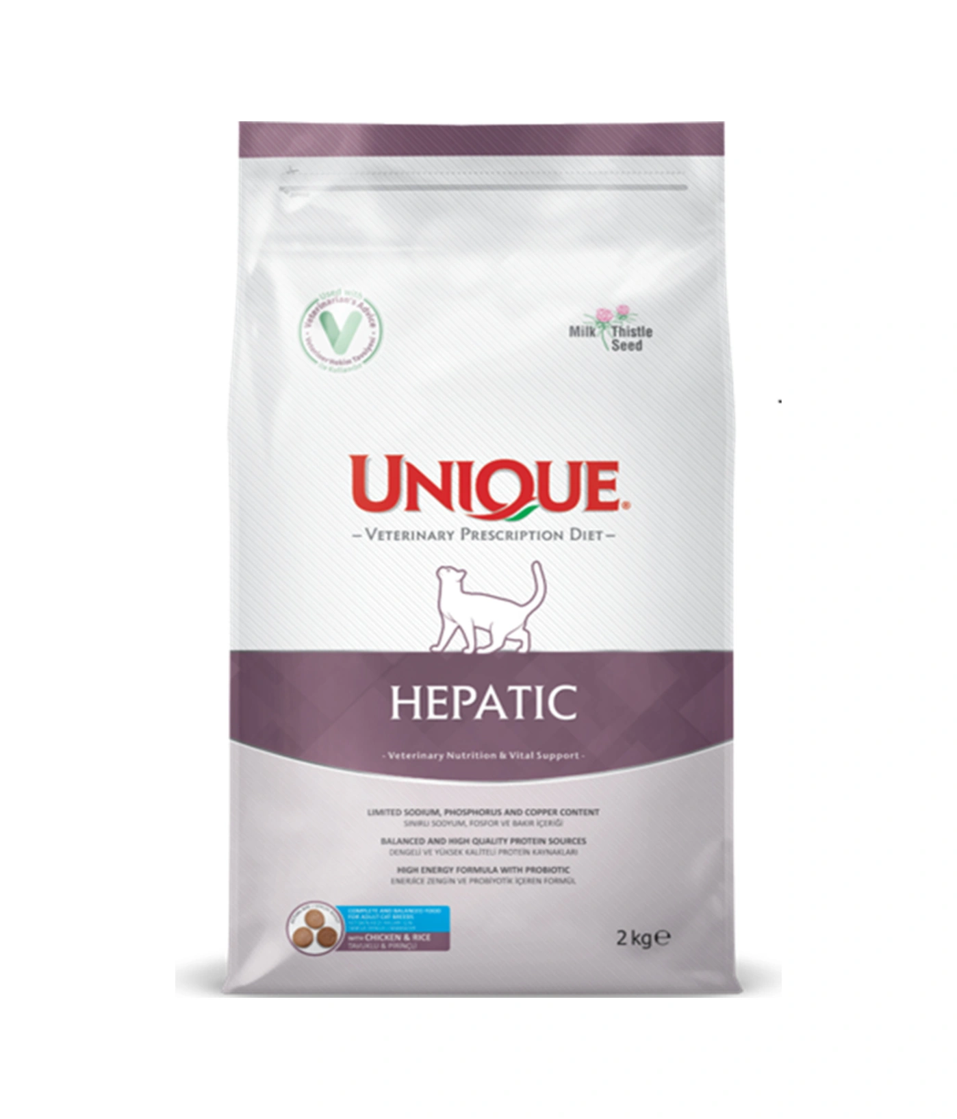 Unique Unique Hepatic Kedi Maması 2 Kgen10051440496
