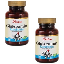 2 Adet Balen Glukozamin Kondroitin 60 Kapsül X 750 MG