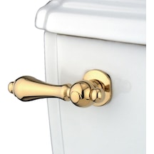 Brass Ktal32 Restorasyon Tuvalet Tankı Kolu, 3-1/16-inç, Cilalı Pirinç 508 Yeşil