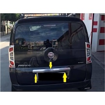 Fiat Fiorino Krom Bagaj Çıtası 2008-2016 Tek Kapı Paslanmaz Çelik