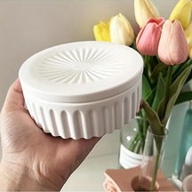 Yy6317 Çizgili Kapaklı Takı Ve Mum Silikon Kalıp