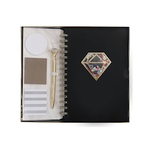 Frocx Defter Seti Diamond - 6 Adet Tarı Beyaz
