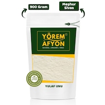 Yörem Afyon Meşhur Sivas Organik Tarım Mahsülü Gdo'suz Yulaf Unu, Tozu Avena Sativa 900gr.