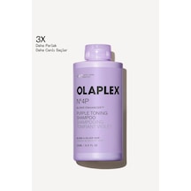 No. 4p Blonde Enhancer Purple Toning Shampoo - Renk Koruyucu & Bağ Güçlendirici Mor Şampuan Tüm Saçlar