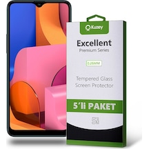 Samsung Uyumlu Galaxy A20S Ekran Koruyucu Cam 5 Adet Ekonomik Paket (541371350) 20 Tl Fark Ile Apple  iPhone Hızlı Şarj Kablosu