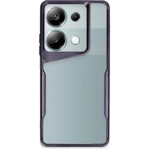 Uryport Xiaomi Redmi Note 13 Pro 4g Kılıf Boyi Silikon Kapak - Derin Mor