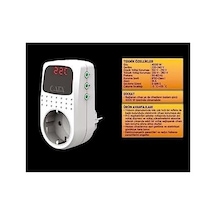 Ct-9187 Priz Regülatör 150-280v-4000w Diğer
