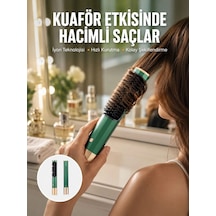 Üflemeli Saç Düzleştirici Fön Tarak Yüksek Isı Ayarlı İyon Özellikli Yeni Nesil