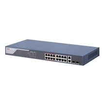 Hıkvısıon Ds-3e1318p-sı 16 Port 10/100 16 Port Poe 2 Port Uplınk 230w Yonetılebılır Swıtch