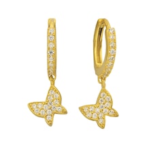Kelebek Halka Küpe 717039 Gold