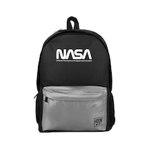 Me Çanta Nasa Gümüş Cep Detaylı Okul Ve Günlük Sırt Çantası Çok Renkli
