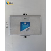 Faber: Incasmart C/tlcgra70 325x190mm Aspiratör & Davlumbaz Tel Yağ Filtresi Model: 9140120131 - 133.0018.470 32,5x19cm