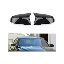 Bmw 3 Serisi F30 2012 - 2019 Batman Ayna Kapağı (parlak Siyah)