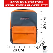 Anaokul Çantası Su Geçirmez Kumaş 10x26x30 Cm Stok Fazlası Özel Fiyat Fırsat Ürünü