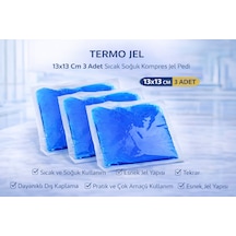 Termo Jel 13x13 Cm 3 Adet Sıcak Soğuk Kompres Jel Pedi