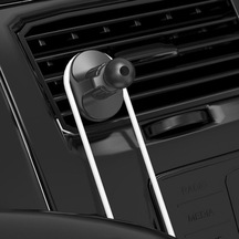 Muduan Betty Becky Adet Araba Hava Çıkışı Cep Telefonu Braketi Tabanı Veri Kablosunu Klipsleyebilir, Boyut: 17mm Top Kafa Siyah Havalandırma Kyq1ıe